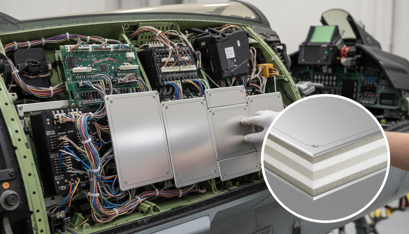 F-16 Fighter Jet Avionics EMI Shielding